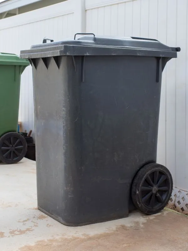 Lim pieza de Cubos de basura y cuartos de residuos